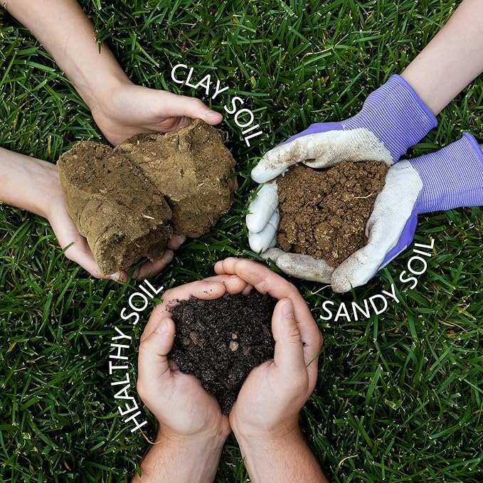 Jonathan Green (12190) Love Your Soil, Soil Food for Lawns in Hard Soils - Soil Amendment for Grass & Vegetable Gardens (5,000 Sq. Ft.)