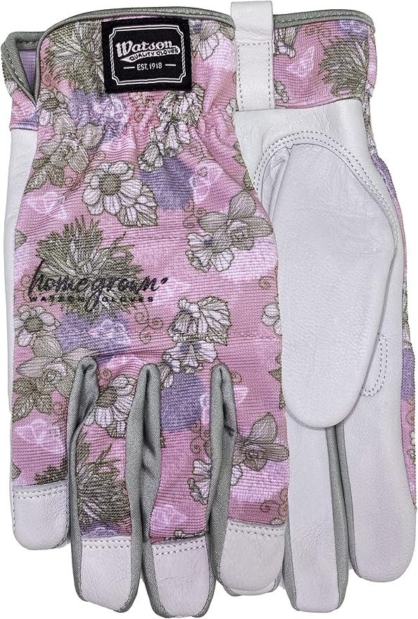 Homegrown Watson Gloves Lily Sustainable Water Resistant Garden Glove for Women