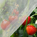 Unves 8x10ft Garden Netting, White Mosquito Net Insect Mesh Bird Netting Barrier Screen, Plant Net Row Cover for Vegetables, Garden Bed Cover Protect Fruit Tree Flowers Crops Grow