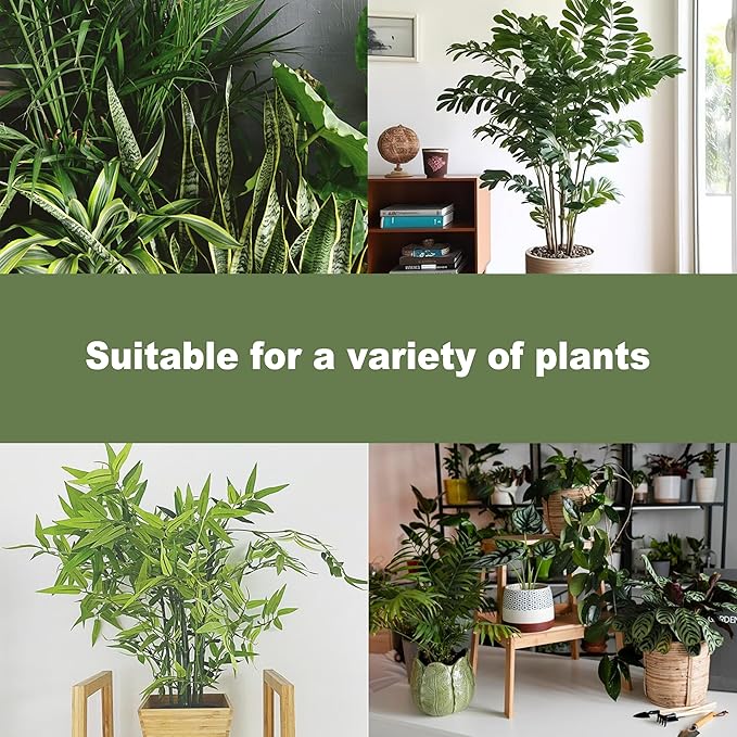 5PCS Monstera Plant Stem Support, 7.3 * 6.5 in Adjustable Stake with Leaf Holders for Indoor Plants, Unique Plant Support Kit for Climbing Plants Outdoor (Monstera)
