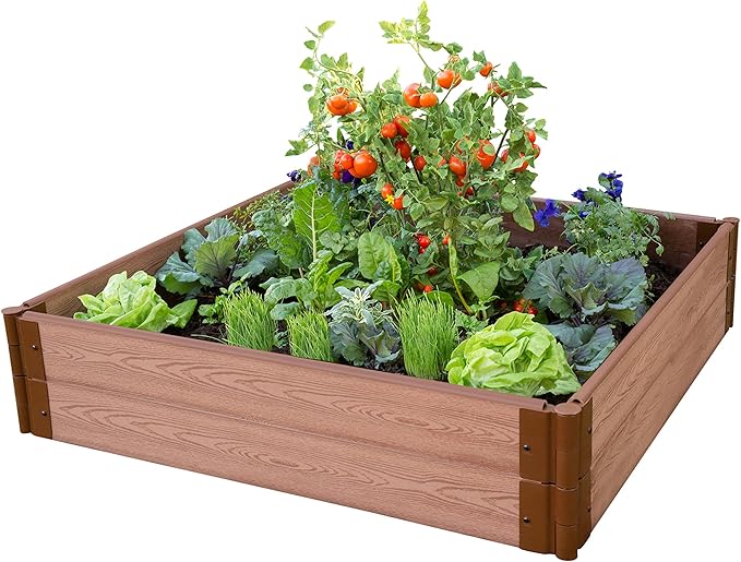 Frame It All Raised 2 Level Garden, 4 by 4'