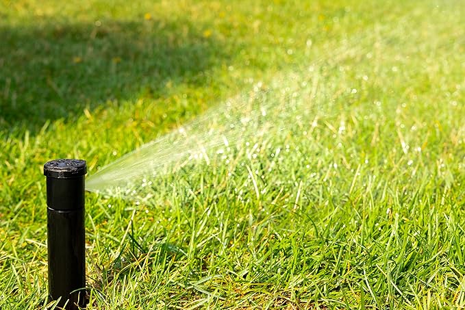Rain Bird 32HE In-Ground Pro Rotor Pop-up Sprinkler System Kit with Click-N-Go Garden Hose Connection