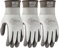 Breathable Gardening Gloves PU Coated Work Gloves DIY Gloves For Weeding Digging Raking and Pruning 3 Pairs