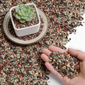 44lb Mix Lava Rocks for Plants 1/4" Horticultural Pumice for Plants, Succulent Cactus Soil Potting Mix - Horticultural Sand Aquarium Gravel Drainage Rocks for Potted Plant, Bonsai Soil, Top Dressing