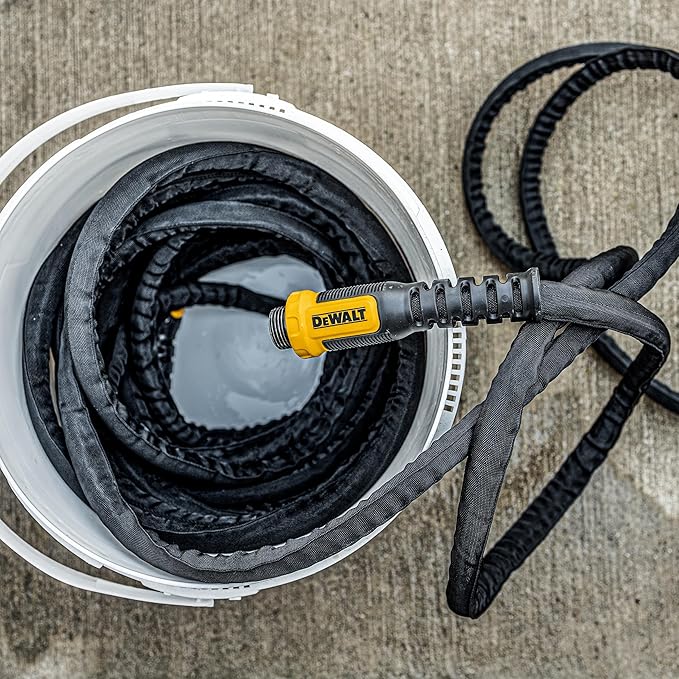 DEWALT 50 ft x 5/8 in Heavy-Duty Professional Grade Fabric Garden Hose - DXMH3302