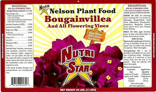 Bougainvillea Fertilizer by Nelson Plant Food