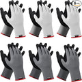 NoCry Gardening Gloves for Women with Strong Grip and Touchscreen Tips - Ultra-Breathable, Lightweight Snug Fit - Durable Abrasion-Resistant, Water-Repellent Rubber Coated Palm - Ideal for Yard Work