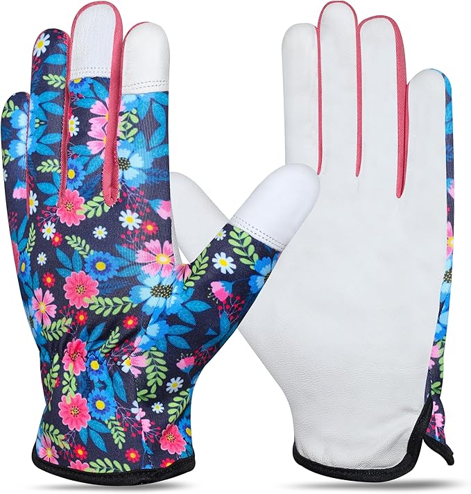 Jazzy Gardening Gloves Thorn Proof Safety Working Glove Leather Work Welding Gardening Glove for Men Women