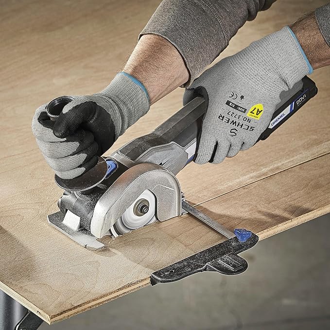 120 Pairs High Level Cut Resistant Work Gloves for High Risk Work, ANSI A7 Cutting Gloves with Reinforced Thumb, Used for WoodWorking, Construction, Non Slip, Durable, Breathable & Cool, XL, PR3727