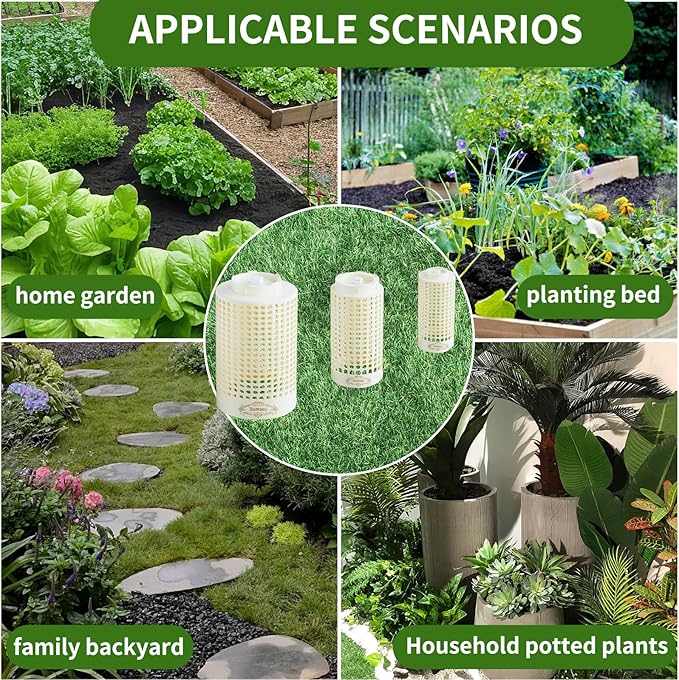 Underground Worm Farm, Garden Mini vermicomposting bin for use in Outdoor Gardening from Kitchen Food Waste, with Holes and lid11.81IN+10.23IN+8.38IN（3PC）