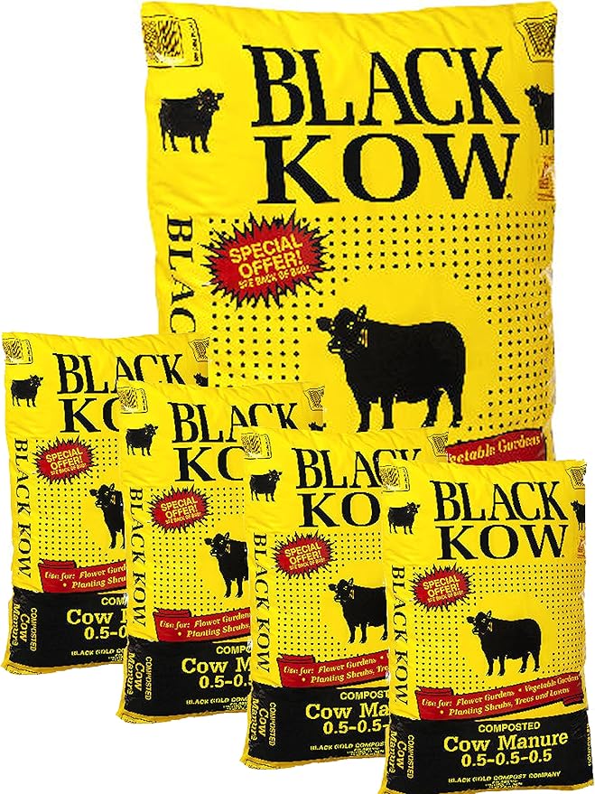 Black Kow Composted Cow Manure 35 lb Bag