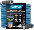 Camco TastePURE 35-Foot Premium Camper/RV Drinking Water Hose - Features a Heavy-Duty No-Kink Design with Strain Relief Ends & 5/8-Inch Inside Diameter - NSF Drinking Water Safe Certified (22843)