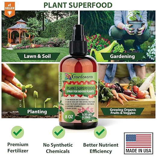 𝐁𝐄𝐒𝐓𝐒𝐄𝐋𝐋𝐄𝐑 Plant Superfood for ZAMIOCULCAS Plants with Essential Minerals - Premium Organic Plant Food Fertilizer for Indoor & Outdoor ZZ Plant Care - 8oz