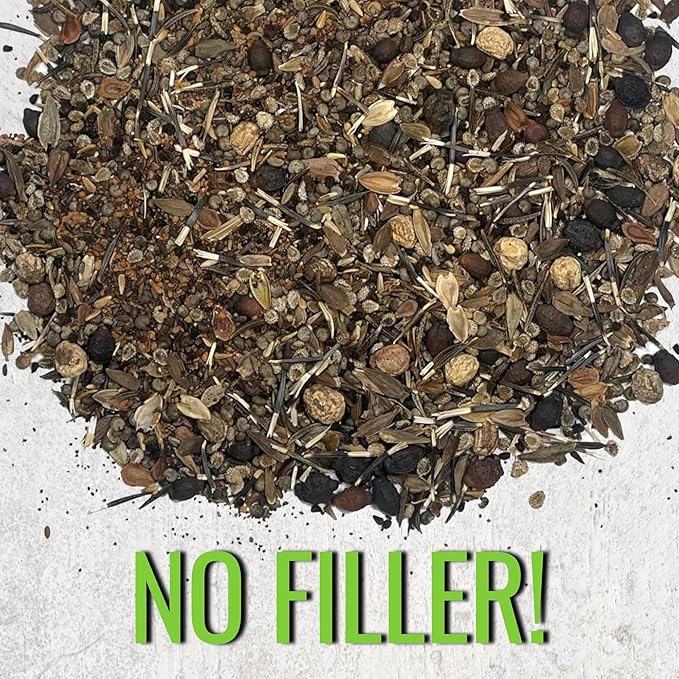 Seed Needs Bulk Wildflower Seeds Hummingbird & Butterfly Seed Mix | 1/4 Pound Total No Filler 23 Varieties Garden Seeds Annual & Perennial Species | Pollinator Friendly Flowering Seed