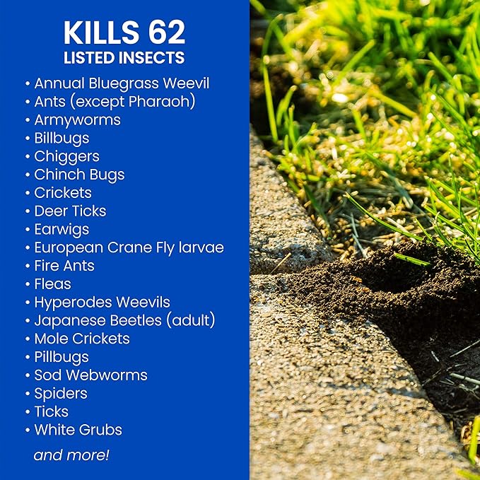 BioAdvanced Complete Brand Insect Killer for Soil and Turf, Ready-to-Spray, 32 oz, Outdoor Ant Killer (Pack of 2)