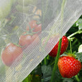 Unves Garden Netting, Bird Mesh Mosquito Netting, Row Covers Bird Net Barrier Screen Protect Fruits Crops, White Plant Cover Garden Mesh for Raised Beds Covers from Bugs Insect