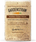 GardenStraw, 3 cu ft (20 lbs) All-Natural Mulch for Gardens, Vegetables & Lawn Seeding – Water-Conserving Wheat Straw – Thoroughly Cleaned, Sustainable
