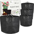 OwnGrown Plant Growing Bags : 4x5 Gallon Plant Grow Bags for Balcony or Garden Plants – Potato Grow Bags – Water-Permeable Garden Planters – Vegetable Planters for Outdoor Plants Outdoor Planter