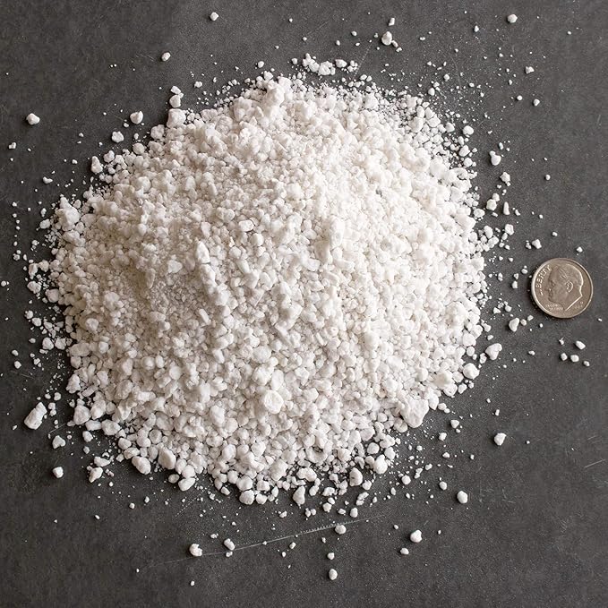 Bulk Horticultural Grade Perlite - Ten 8 Quart Bag ~2 Lbs Each - (~1/8 Inch Particles) - Soil Amendment Additive - for Growth, Aeration & Drainage for Potting Mix