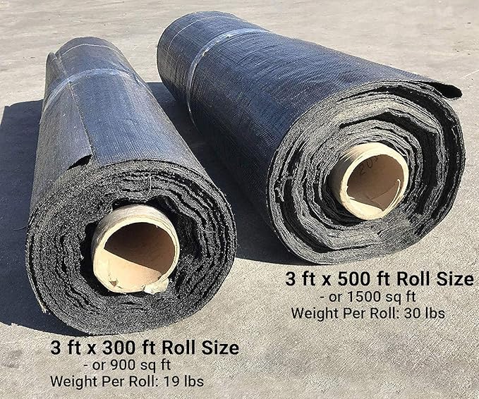 Sandbaggy Landscape Fabric | 40 Year Fabric | Weed Mat, Ground Cover, Garden Tarp | Trusted by Farmers Across The US (3 ft x 500 ft Roll)