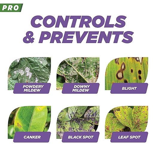 Earth's Ally 3-in-1 Plant Spray 1 Gal Concentrate for Pests and Disease - Organic Insecticide, Fungicide, Miticide - OMRI Listed for Indoor Houseplants and Outdoor Garden - Safe for Bees, Kids, Pets