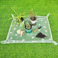 Repotting Mat for Indoor Plants Waterproof Clear Potting Mat Foldable Plant Potting Repotting Tray Portable Gardening Tray for Indoor Potting Soil, House Plants Orchid,Succulents 31.5 x 23.6