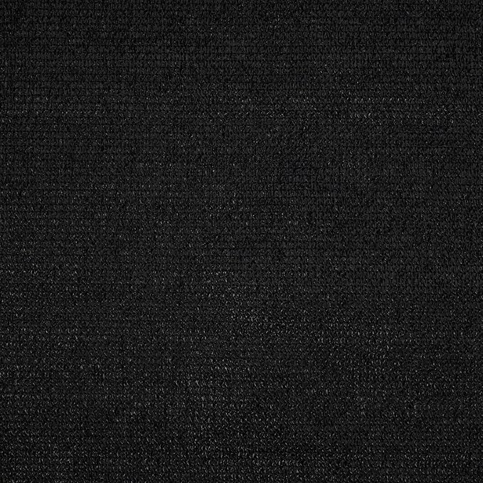 Amazon Basics 3'X10' Privacy Screen Fence, Weather-Resistant, Black, 20 pcs, 1-Pack