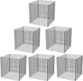 (6 Packs) Wire Plant Protector, 14.8" L x 14.8" W x 15.7" H Plant Protectors from Animals, Large Garden Plant Cage, Protect Plants, Shrubs and Vegetables from Rabbits, Heavy-Duty