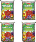 Hoffman Horticultural Vermiculite Lightweight Garden Soil Conditioner for Aeration and Moisture Retention, 18qt, 4 Pack