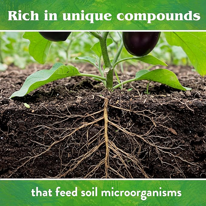 Down To Earth All Natural Fertilizers Organic Crab Meal - Plant Food for Vegetable Gardens and Flower Beds 4-3-0, 4 lb