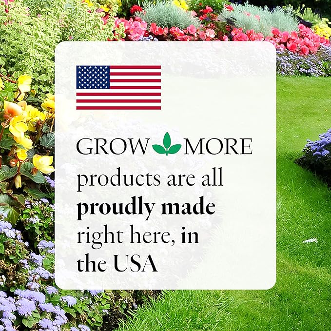 Grow More 3-0-1 Organic Iron Chelate Concentrate (10%) for Greener Plants & Lawns - 24oz of Water Soluble Chelated Iron Supplement for Indoor & Outdoor Plants, Trees, & Lawns