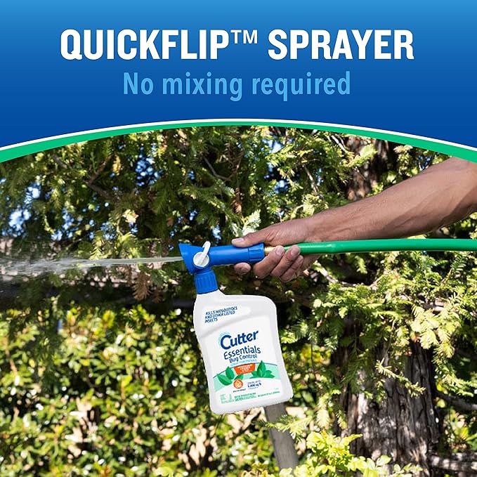 Cutter Bug Control Spray Concentrate | Kills Mosquitoes | For Insects | Pack of 2