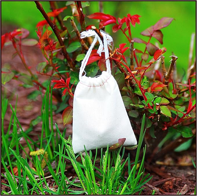 Deer & Rabbit Repellent – All-Natural, Scent-Based Protection – Safe for Pets & Plants – Lasts Up to 6 Months – Also Repels Elk, Moose & Rodents – 4 lbs with 20 Refillable Bags