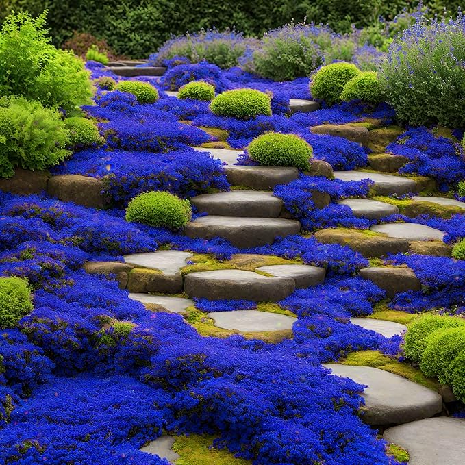 2000+ Rare Creeping Thyme Seeds for Planting - Heirloom Ground Cover Plants Fresh Home and Garden