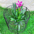 6 Pack Garden Plant Protection Cloches 14"x16", Heavy Duty Chicken Wire Plant Protectors, Rustproof Metal Garden Cages to Shield Seedlings, Flowers & Vegetables from Animals
