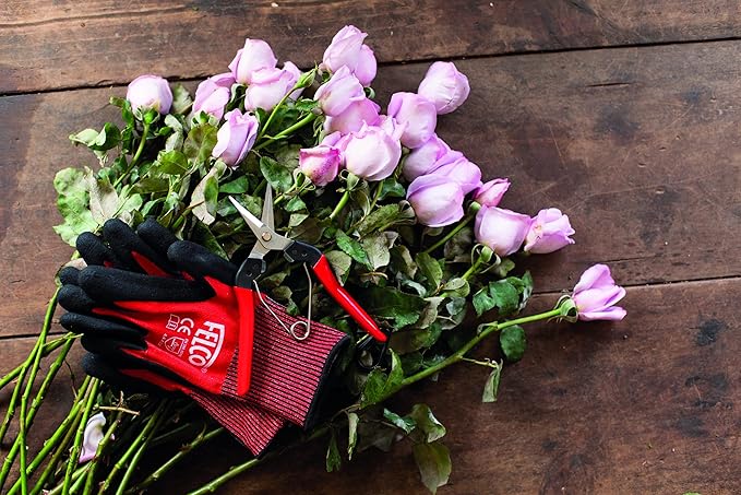 Felco F321 Pruning Snips – 7" Garden Clippers with Curved Blade & Rounded Tip | Pruning Shears for Gardening | Garden Snips and Pruners with Carbon Steel Blade, Sap Groove