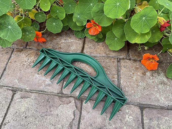 The Row Seeder – Handheld Garden Tool for Precise Seed & Seedling Spacing in Rows & Seed Trays – for Vegetables, Flowers & Herbs. Durable & Ergonomic