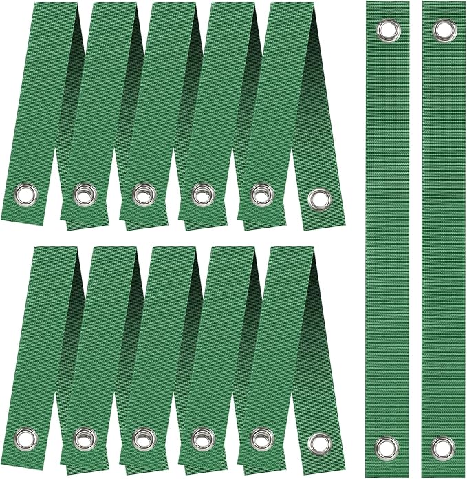 Jevrench 36 PCS Tree Straps for Staking, Guying, & Hurricane Protection, Heavy Duty Nylon Tree Support Straps with Buckle Fasteners
