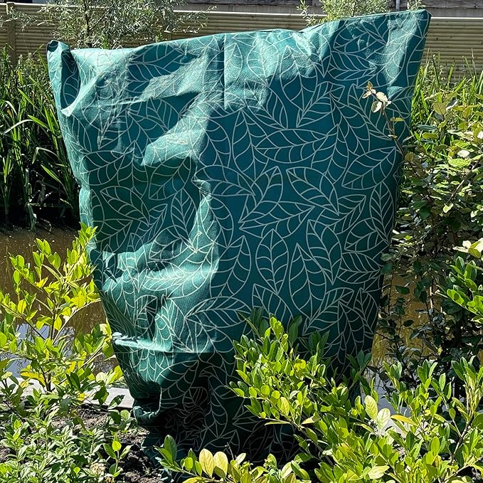 Plant Covers Freeze Protection 59"x91" in 4 Pack | Green Winter Frost Blankets for Outdoor Plants | Reusable Garden Cover Bags with Zipper Drawstring | Cold Weather Shrub Protection Cloth