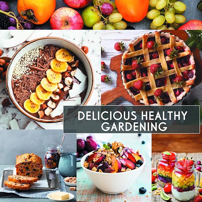 1300+ Seeds Fruit Variety Pack, Grow 8 Juicy Summer Fruits Tomatoes, Melons, Berries & More, Heirloom Starter Kit (Heirloom Mix for Gardens)