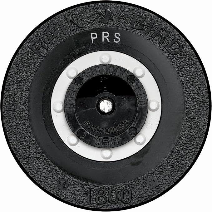 Rain Bird 1802AP4PRS Pressure Regulating (PRS) Professional Pop-Up Sprinkler, Adjustable 0-360° Pattern, 3' - 4' Spray Distance, 2" Pop-up Height