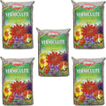 Hoffman Horticultural Vermiculite Lightweight Garden Soil Conditioner for Aeration and Moisture Retention, 18qt, 5 Pack