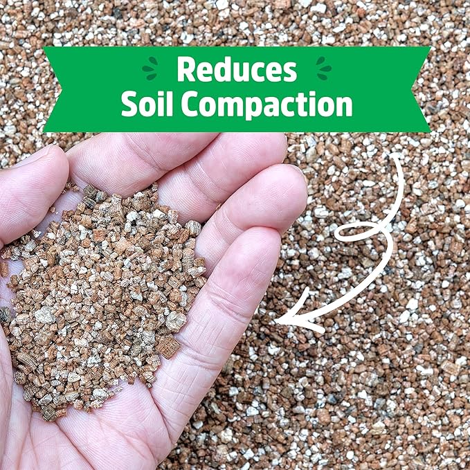Back to the Roots 100% Organic Vermiculite | Made in the USA | Premium Nutrition for Indoor and Outdoor Plants