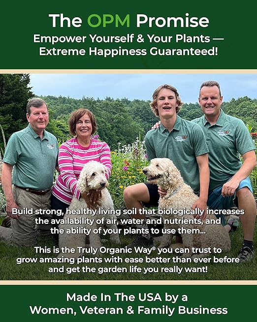 Organic Plant Magic - Truly Organic™ Slow Release Granular Lawn Fertilizer: Best Fertilizer for Grass, Bermuda, St. Augustine & Yard Care - Granules (20 Lb)