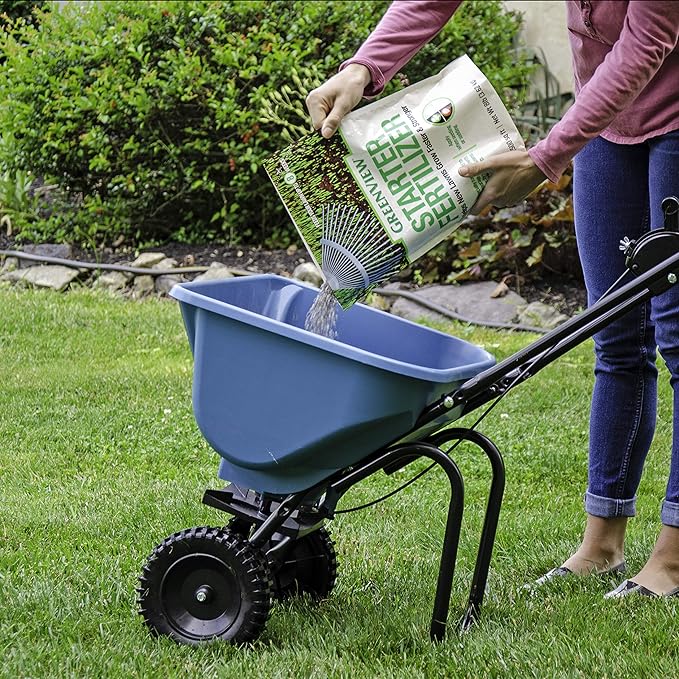 Greenview Spring or Fall Lawn Starter Fertilizer - 8 lb. Bag - Covers 2,500 sq. ft.