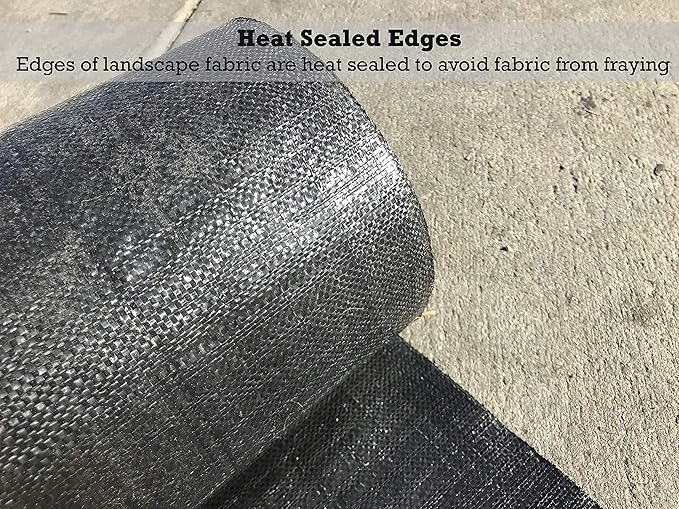 Sandbaggy Landscape Fabric | 40 Year Fabric | Weed Mat, Ground Cover, Garden Tarp | Trusted by Farmers Across The US (3 ft x 500 ft Roll)