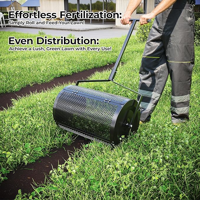 24-Inch Compost Spreader – Smart Gardening Solution for Organic Soil Enrichment & Eco-Friendly Lawn Care