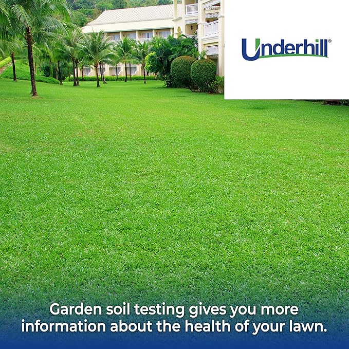 Underhill Sampler Shovel Soil Probe for Testing Lawn and Turf, T Handle, Yard and Gardening Hand Tools, TSP-8x4, Stainless Steel
