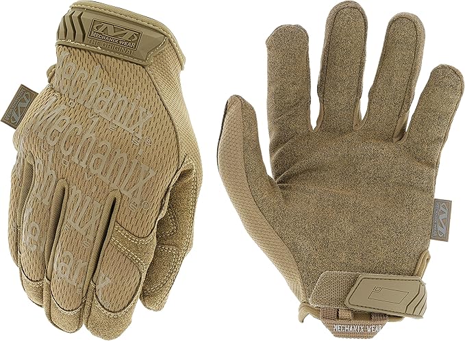 Mechanix Wear Original Tactical Glove - High Performance Anti-Slip Grip Safety Gloves - Impact Resistant & Touchscreen Capable - XX-Large - Coyote Brown