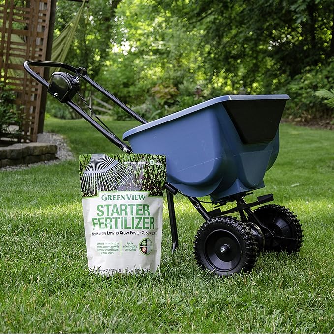Greenview Spring or Fall Lawn Starter Fertilizer - 8 lb. Bag - Covers 2,500 sq. ft.